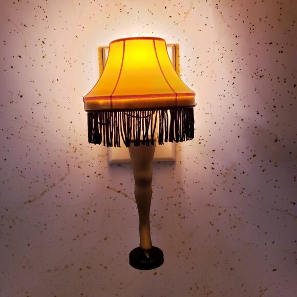 A Christmas Story Neca Leg Lamp Bobble Head and Night Lite - Picture 13 of 15